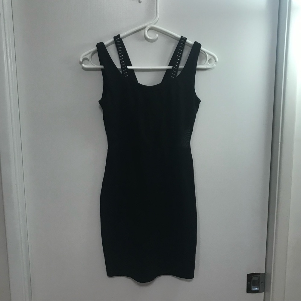 H&M Little Black Dress Bodycon Strappy XS